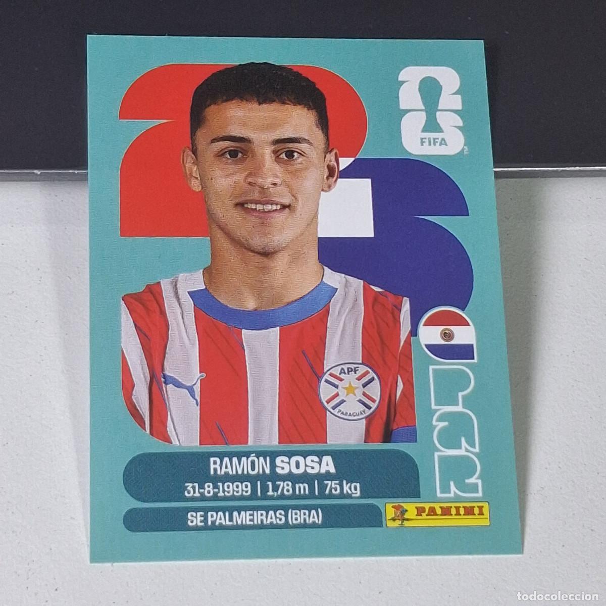 Cromos de F&uacute;tbol: B8 PAR18 RAM&Oacute;N SOSA 18 PARAGUAY PAR MUNDIAL FIFA WORLD CUP 2026 STICKER PANINI