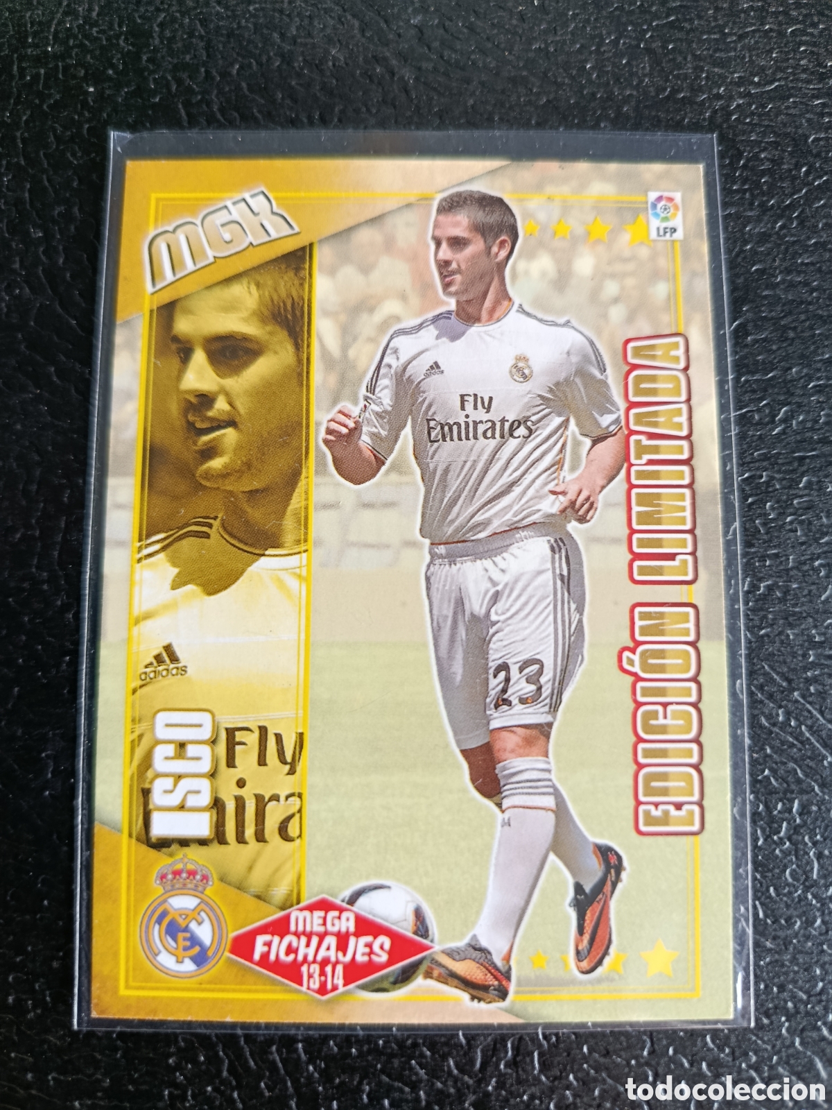 Cromos de F&uacute;tbol: Megacracks 2013 2014 13 14 panini Isco edicion limitada mega fichaje n&deg; 506 Real Madrid