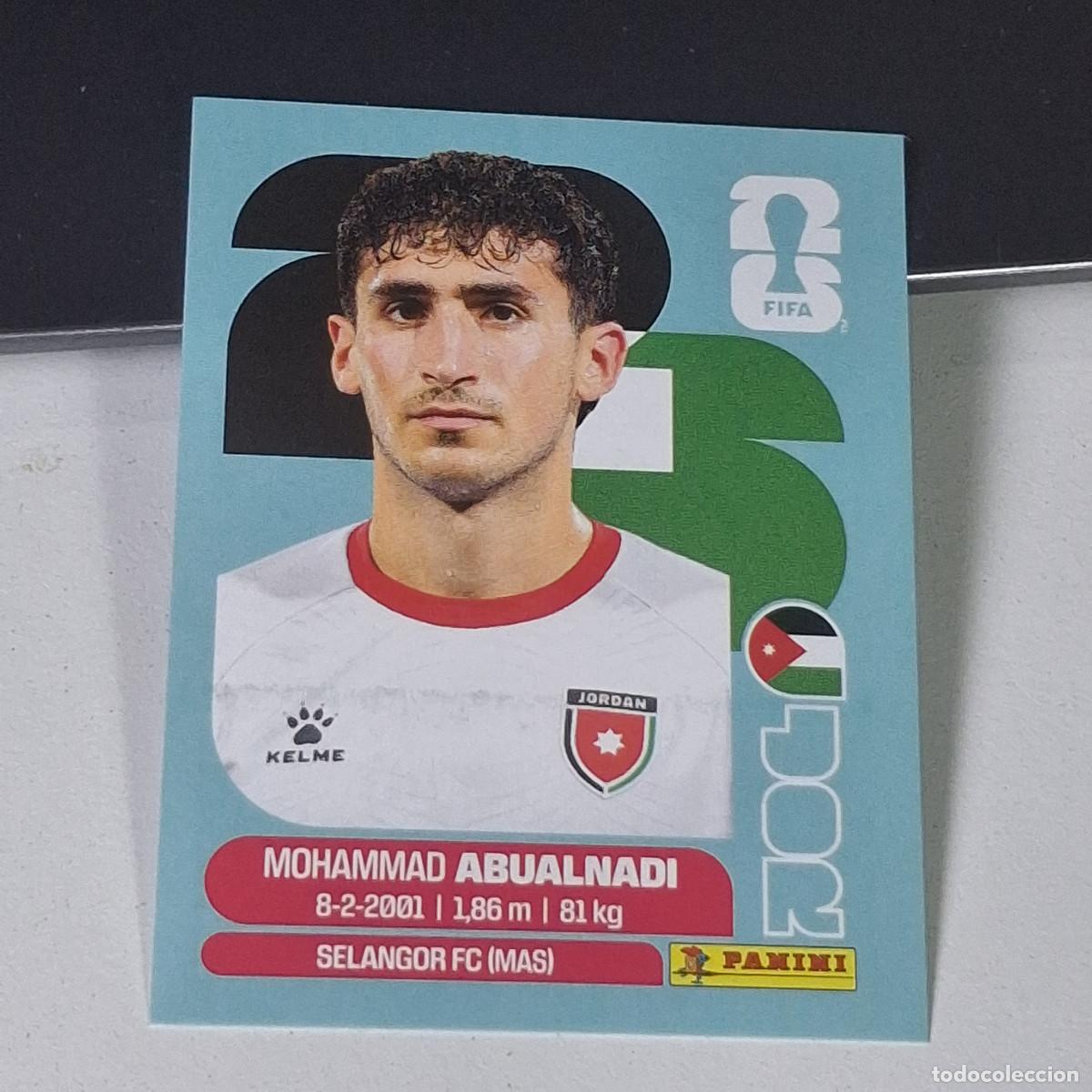 Cromos de F&uacute;tbol: B8 JOR8 MOHAMMAD ABUALNADI 8 JORDANIA JOR MUNDIAL FIFA WORLD CUP 2026 STICKER PANINI