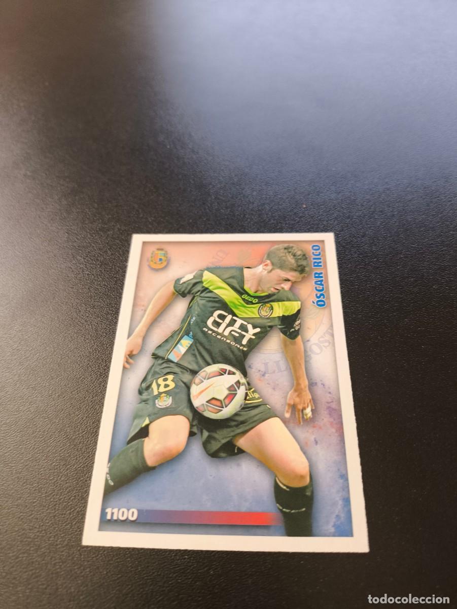 Cromos de F&uacute;tbol: 1100 OSCAR RICO LLAGOSTERA MUNDICROMO LIGA 2014 2015 PLATINUM NO PANINI ESTE