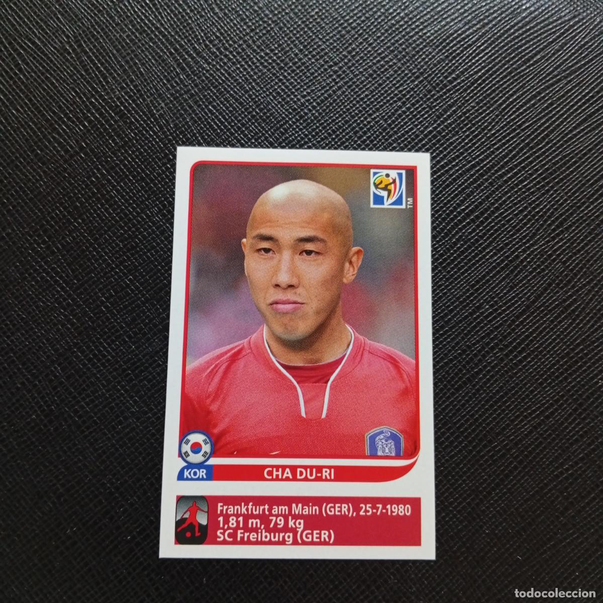 Cromos de F&uacute;tbol: 155 CHA DU RI KOREA PANINI EXTRA 2010 SOUTH AFRICA MUNDIAL 10 CROMO - SIN PEGAR - A110 PG109