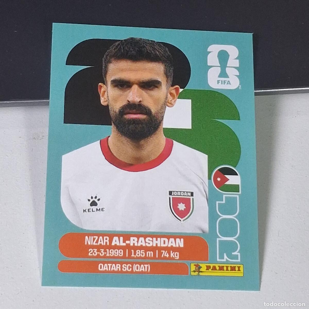 Cromos de Futebol: B8 JOR 10 JOR10 NIZAR AL-RASHDAN JORDANIA JOR MUNDIAL FIFA WORLD CUP 2026 STICKER PANINI
