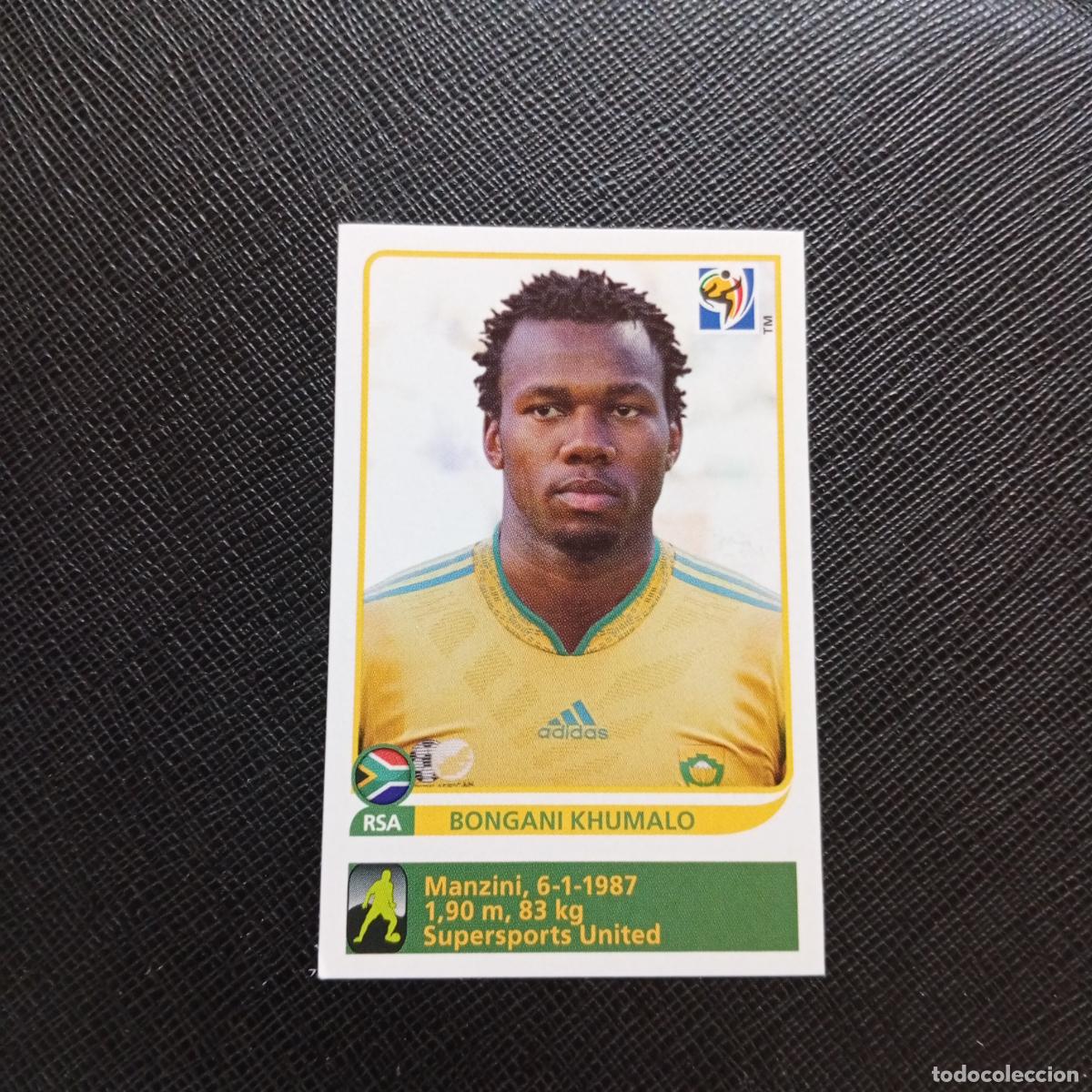 Cromos de Futebol: 36 KHUMALO SOUTH AFRICA PANINI EXTRA 2010 SOUTH AFRICA MUNDIAL 10 CROMO - SIN PEGAR - A110 PG127