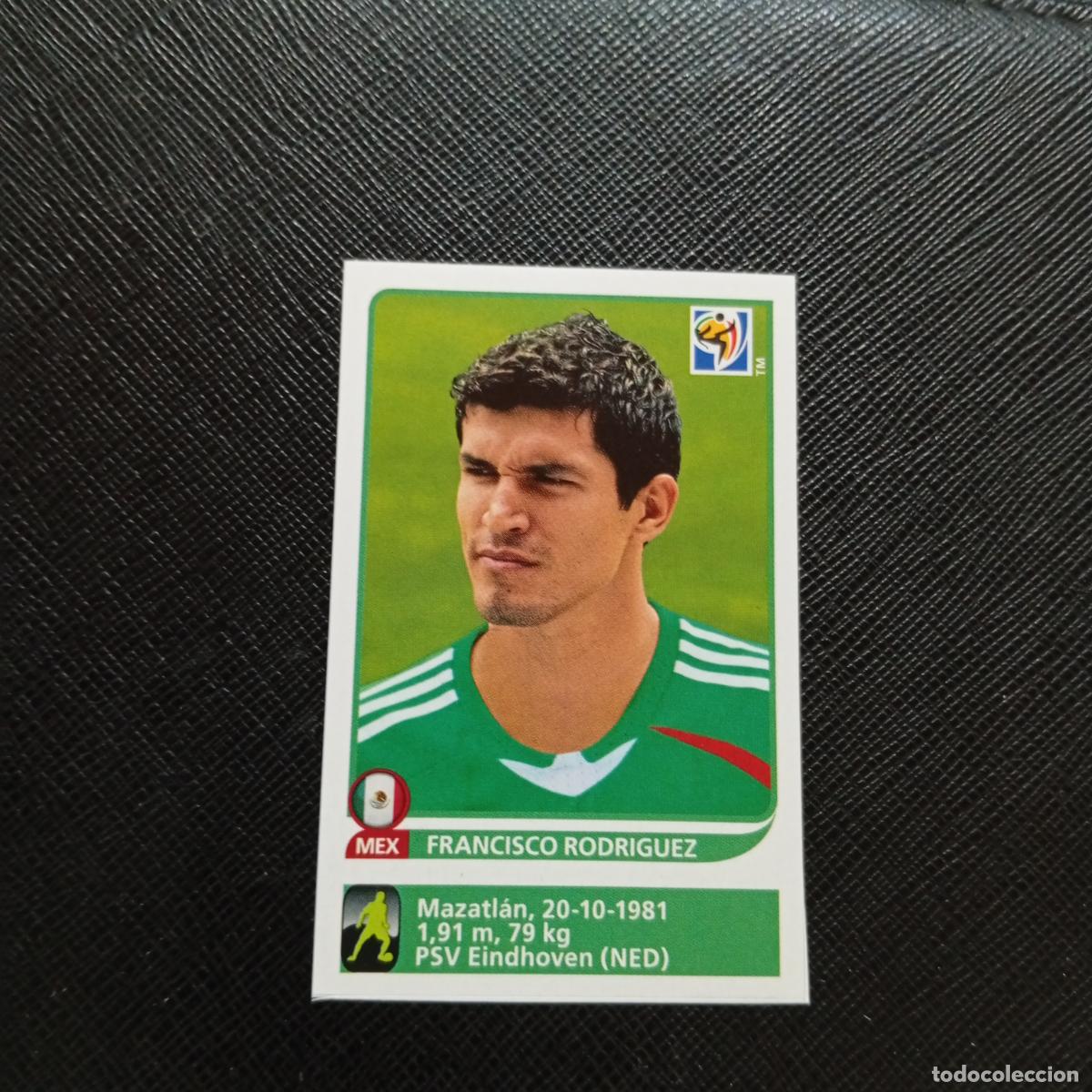 Cromos de Futebol: 55 FRANCISCO RODRIGUEZ MEXICO PANINI EXTRA 2010 SOUTH AFRICA MUNDIAL 10 - SIN PEGAR - A110 PG127