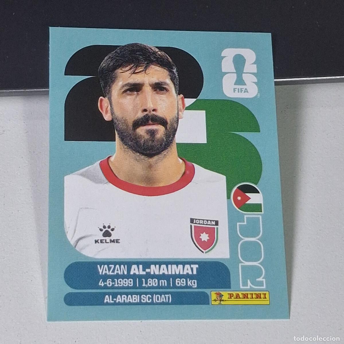 Cromos de Futebol: B8 JOR 16 JOR16 YAZAN AL-NAIMAT JORDANIA JOR MUNDIAL FIFA WORLD CUP 2026 STICKER PANINI