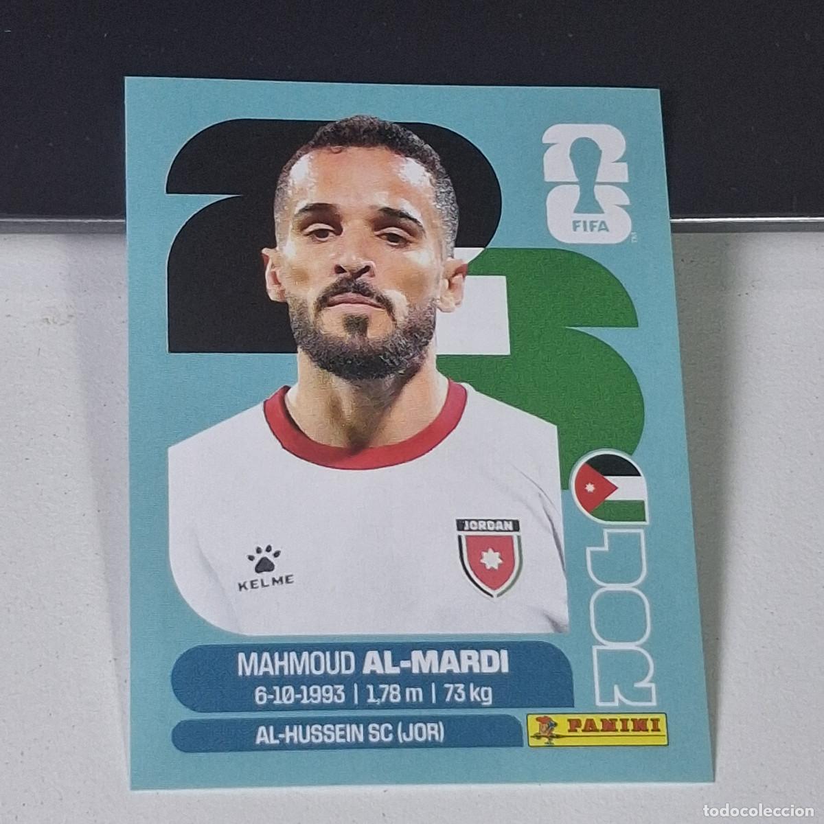 Cromos de Futebol: B8 JOR 17 JOR17 MAHMOUD AL-MARDI JORDANIA JOR MUNDIAL FIFA WORLD CUP 2026 STICKER PANINI