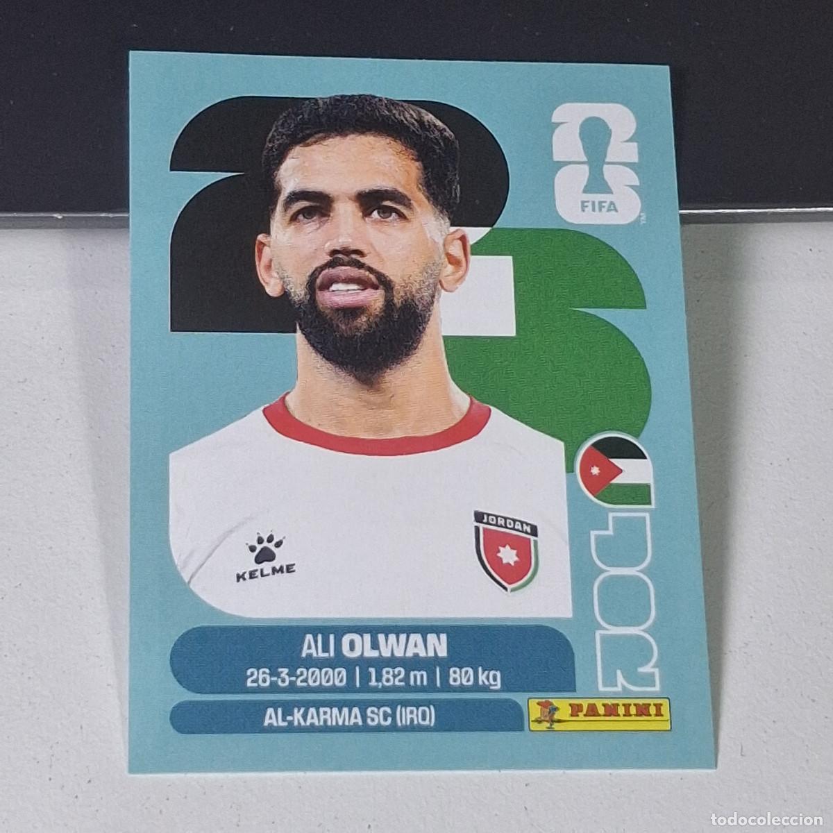 Cromos de Futebol: B8 JOR18 ALI OLWAN 18 JORDANIA JOR MUNDIAL FIFA WORLD CUP 2026 STICKER PANINI
