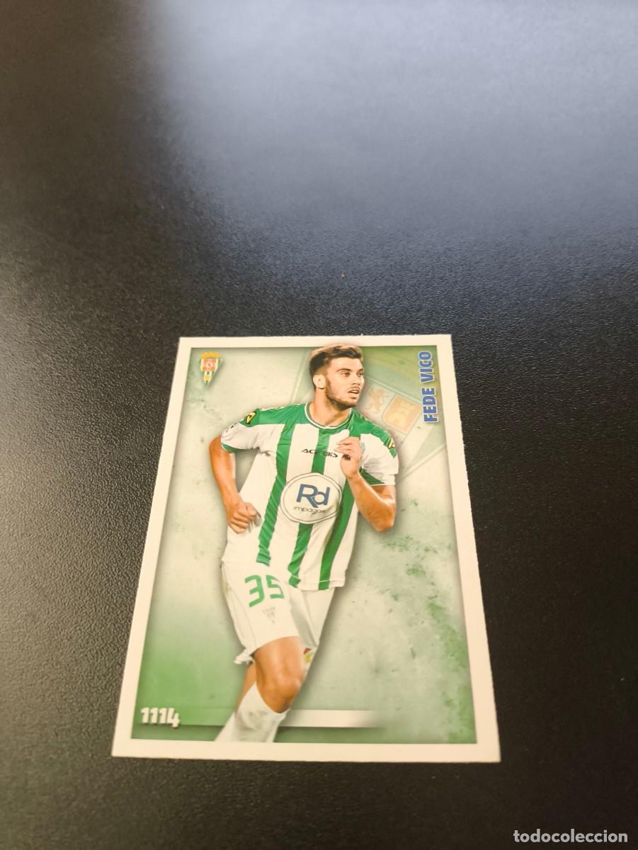 Cromos de Futebol: 1114 FEDE VICO CORDOBA ULTIMA HORA II MUNDICROMO LIGA 2014 2015 PLATINUM NO PANINI ESTE