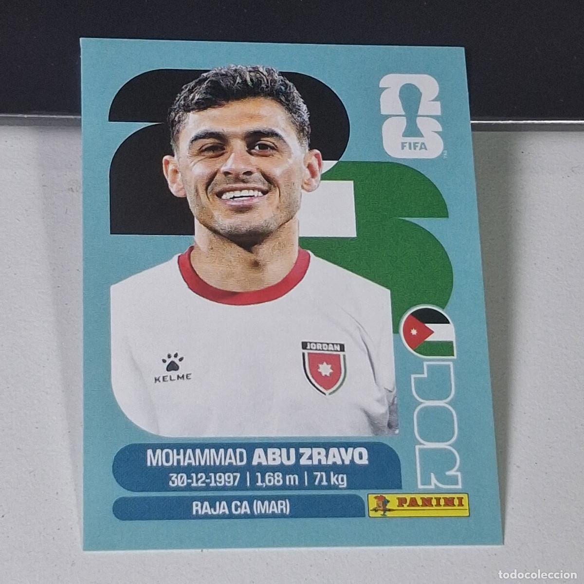 Cromos de Futebol: B8 JOR 19 JOR19 MOHAMMAD ABU ZRAVQ JORDANIA JOR MUNDIAL FIFA WORLD CUP 2026 STICKER PANINI