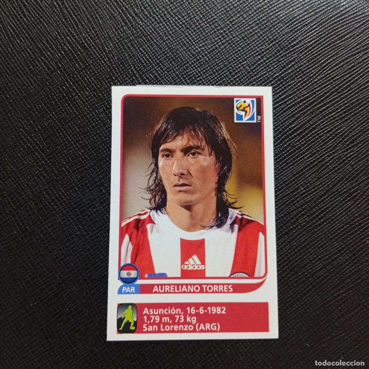 Cromos de Futebol: 434 AURELIANO TORRES PARAGUAY PANINI EXTRA 2010 SOUTH AFRICA MUNDIAL 10 - SIN PEGAR - A110 PG127