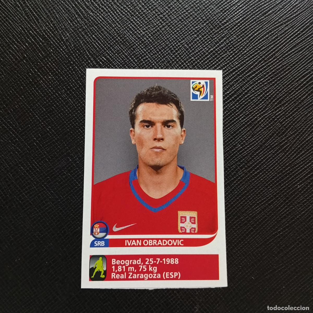 Fu&szlig;ball-Sticker: 301 OBRADOVIC SERBIA PANINI EXTRA 2010 SOUTH AFRICA MUNDIAL 10 - SIN PEGAR - A110 PG136