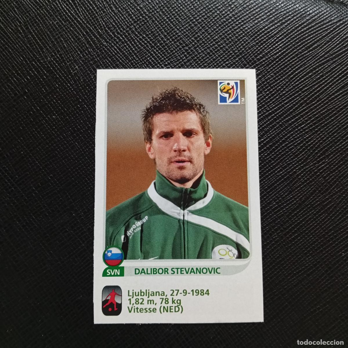 Fu&szlig;ball-Sticker: 252 STEVANOVIC ESLOVENIA PANINI EXTRA 2010 SOUTH AFRICA MUNDIAL 10 - SIN PEGAR - A110 PG136