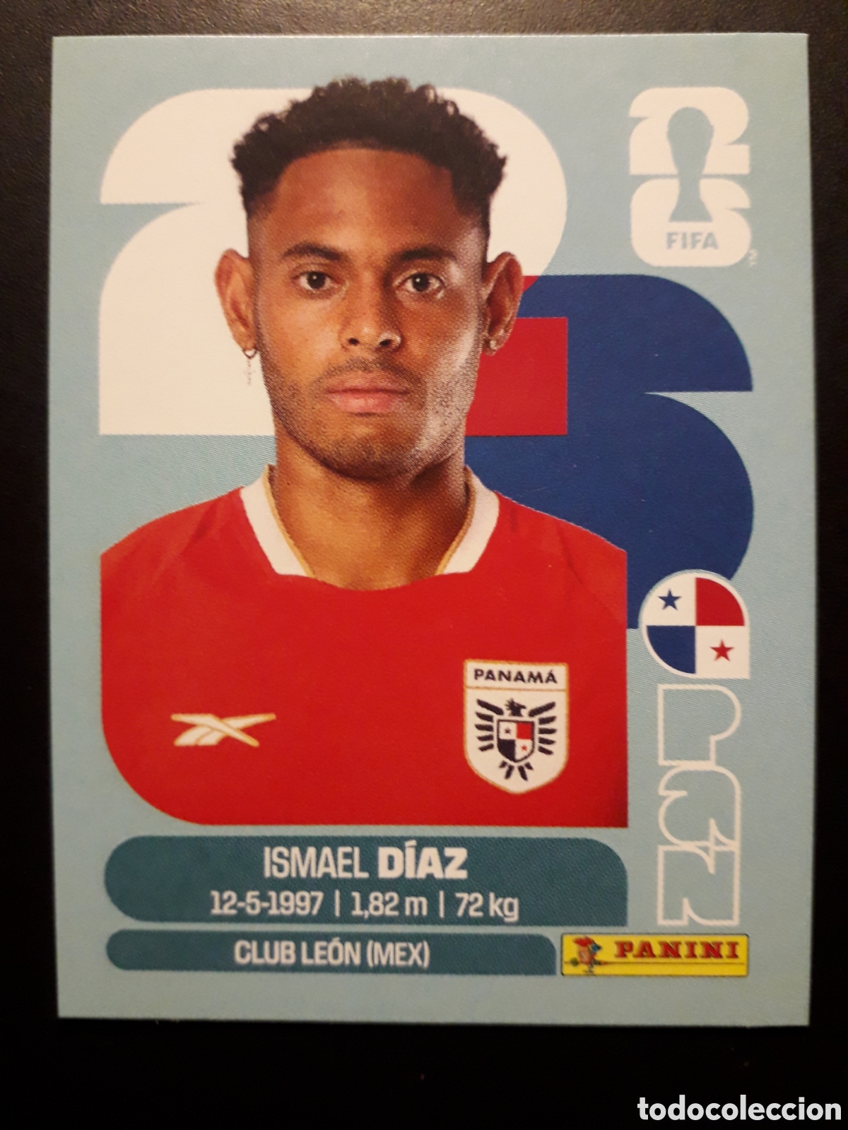 Fu&szlig;ball-Sticker: D&Iacute;AZ PANAM&Aacute; PAN 16 MUNDIAL F&Uacute;TBOL 2026 FIFA WORLD CUP PANINI SIN PEGAR PEDIDO M&Iacute;NIMO 3&euro;