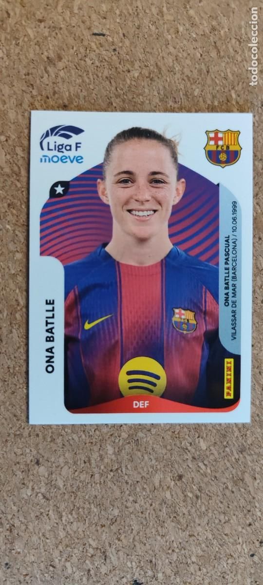 Fu&szlig;ball-Sticker: LIGA F MOEVE 2025/26 FEMENINA STICKER ONA BATLLER FC BARCELONA # 86 PANINI