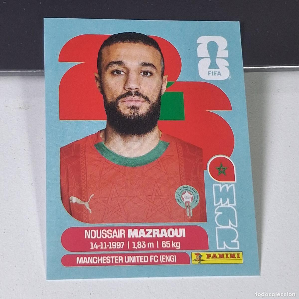 Cromos de Futebol: B8 MAR5 MAR 5 MAZRZOUI MARRUECOS MOROCCO MAR MUNDIAL FIFA WORLD CUP 2026 STICKER PANINI