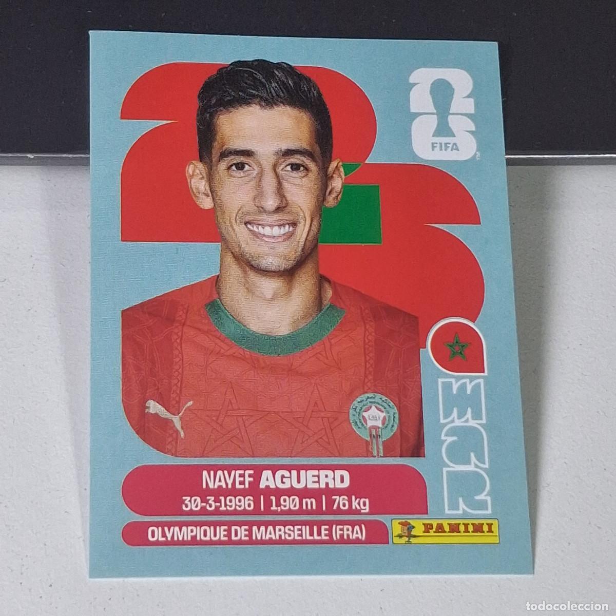 Cromos de Futebol: B8 MAR6 NAYEF AGUERD 6 MARRUECOS MOROCCO MAR MUNDIAL FIFA WORLD CUP 2026 STICKER PANINI