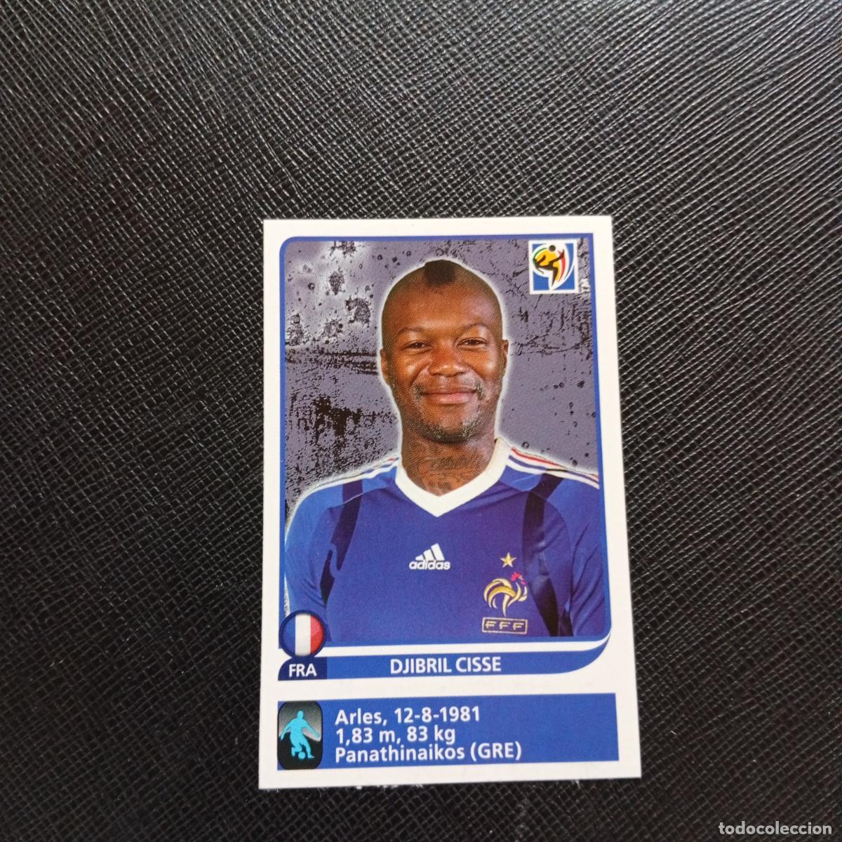 Cartes &agrave; collectionner de Football: 104 DJIBRIL CISSE FRANCIA PANINI EXTRA 2010 SOUTH AFRICA MUNDIAL 10 - SIN PEGAR - A110 PG136