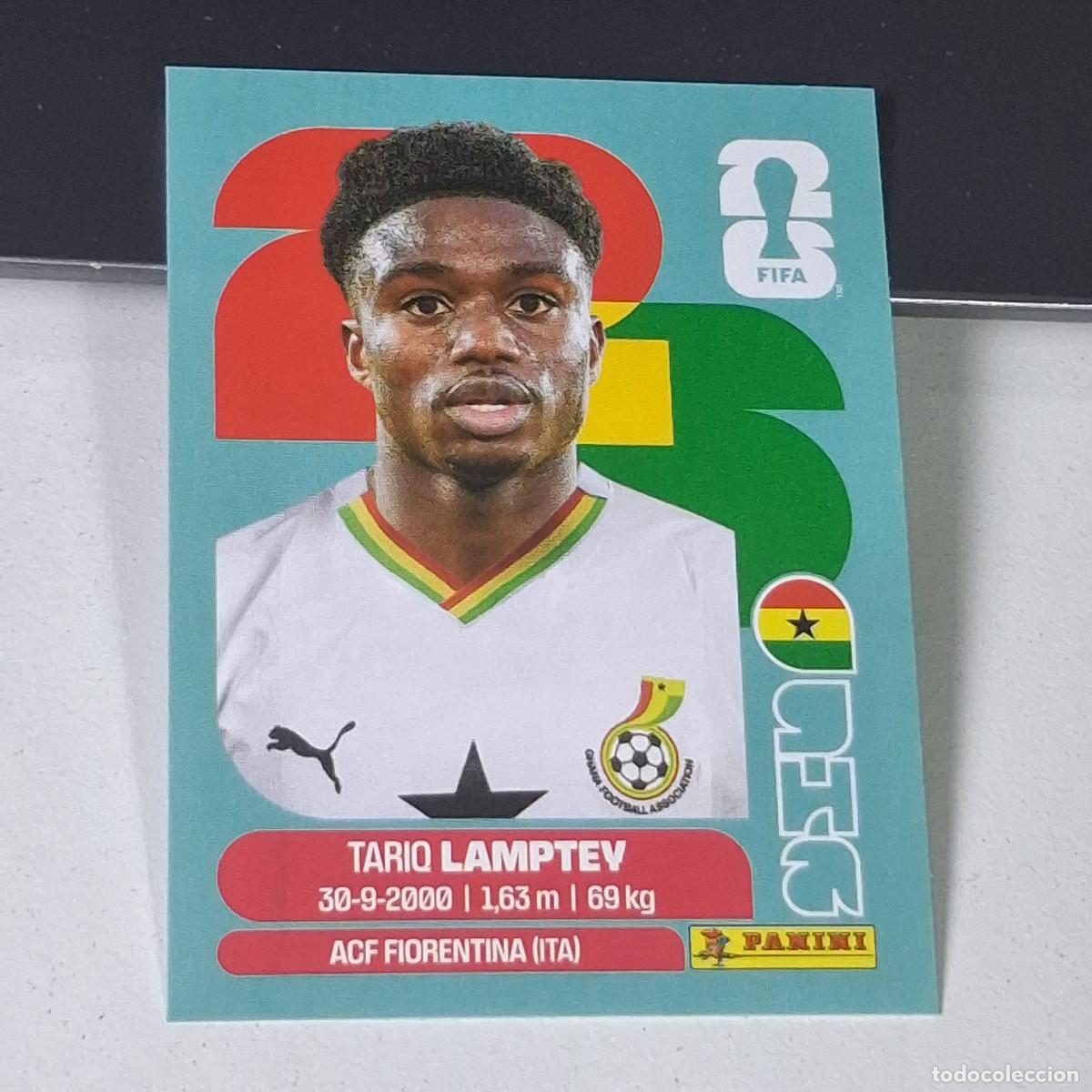 Cromos de F&uacute;tbol: B8 GHA3 TARIQ LAMPTEY 3 GHANA GHA MUNDIAL FIFA WORLD CUP 2026 STICKER PANINI