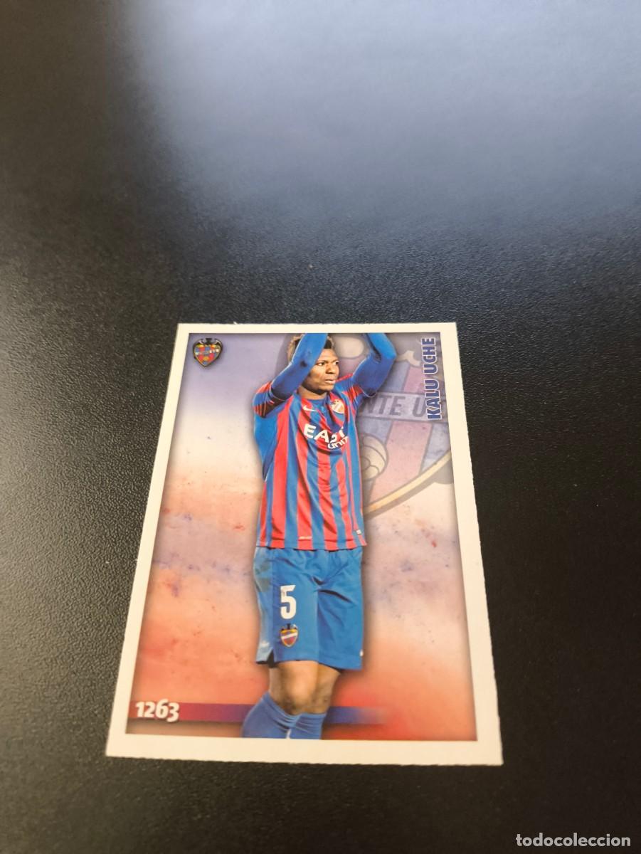 Cromos de F&uacute;tbol: 1263 KALU UCHE LEVANTE ULTIMA HORA UH MUNDICROMO LIGA 2014 2015 PLATINUM NO PANINI ESTE
