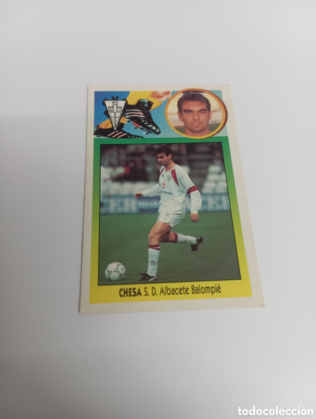 Cromos de F&uacute;tbol: CHESA Albacete Liga Este 1993 1994 CART&Oacute;N Panini 93 94 RECUPERADO