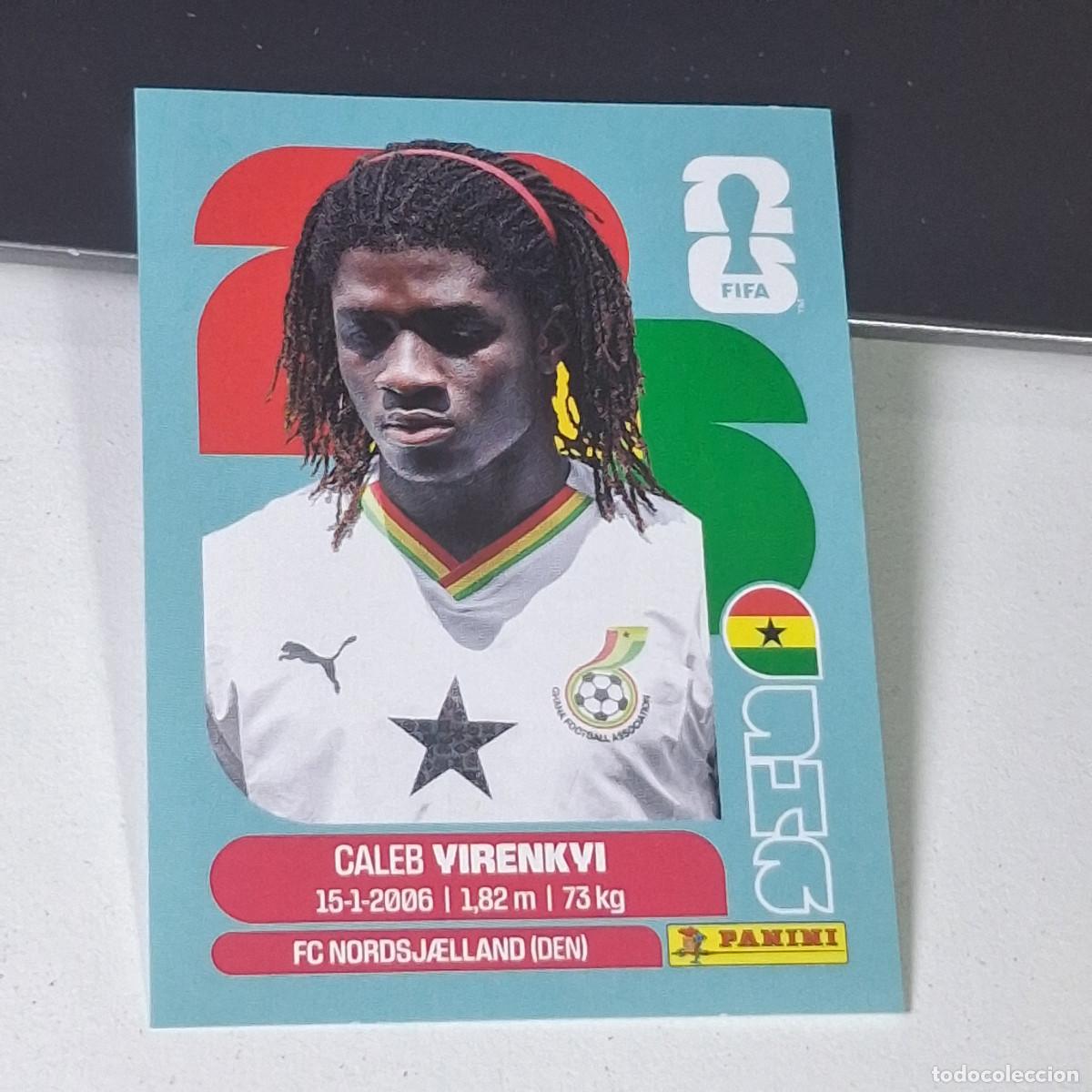 Cromos de Futebol: B8 GHA8 CALEB YIRENKYI 8 PARAGUAY PAR MUNDIAL FIFA WORLD CUP 2026 STICKER PANINI