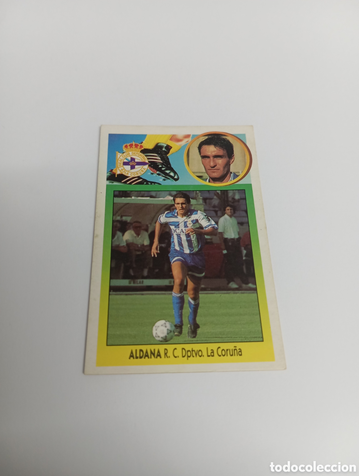 Cartes &agrave; collectionner de Football: ALDANA Deportivo Liga Este 1993 1994 CART&Oacute;N Panini 93 94 SIN PEGAR