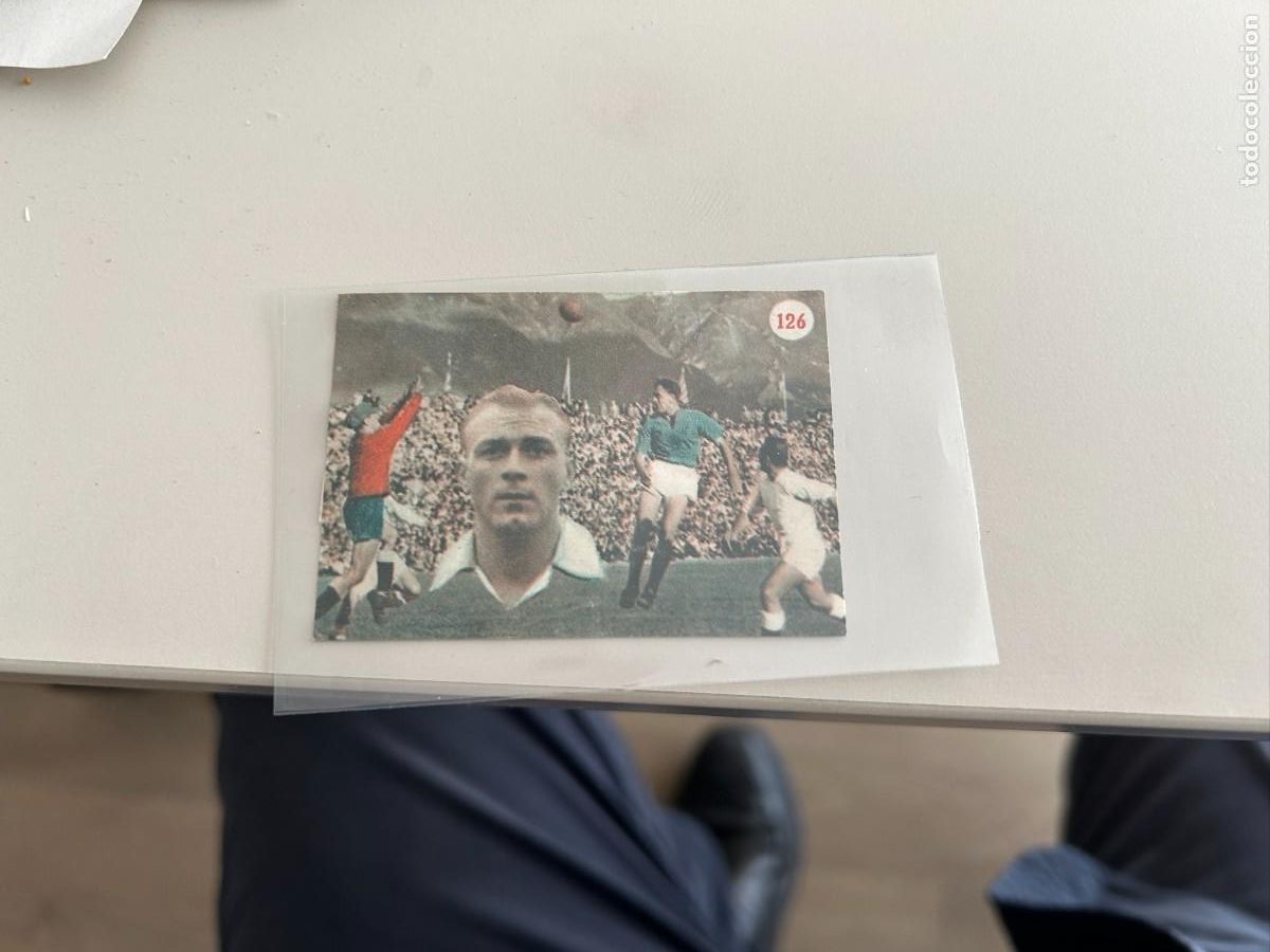 Cromos de F&uacute;tbol: di stefano rookie primer cromo en espa&ntilde;a soltado del album