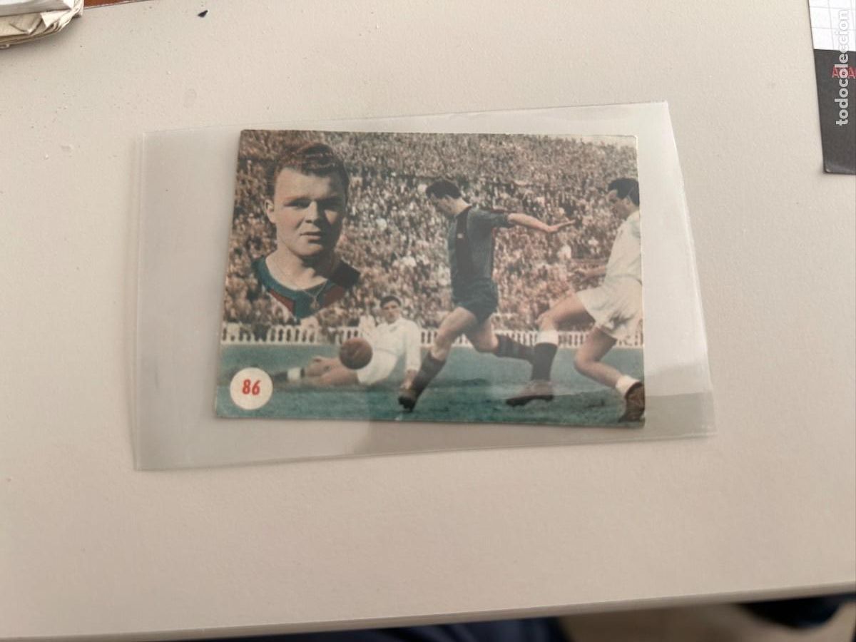 Cromos de F&uacute;tbol: kubala barcelona soltado del album