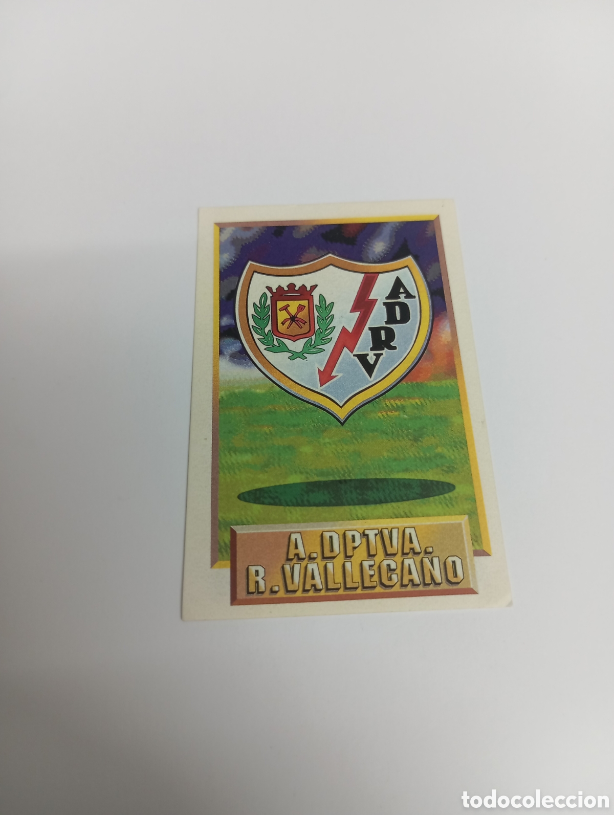 Cromos de F&uacute;tbol: ESCUDO Rayo Vallecano Liga Este 1993 1994 ADHESIVO Panini 93 94 NUEVO SIN PEGAR