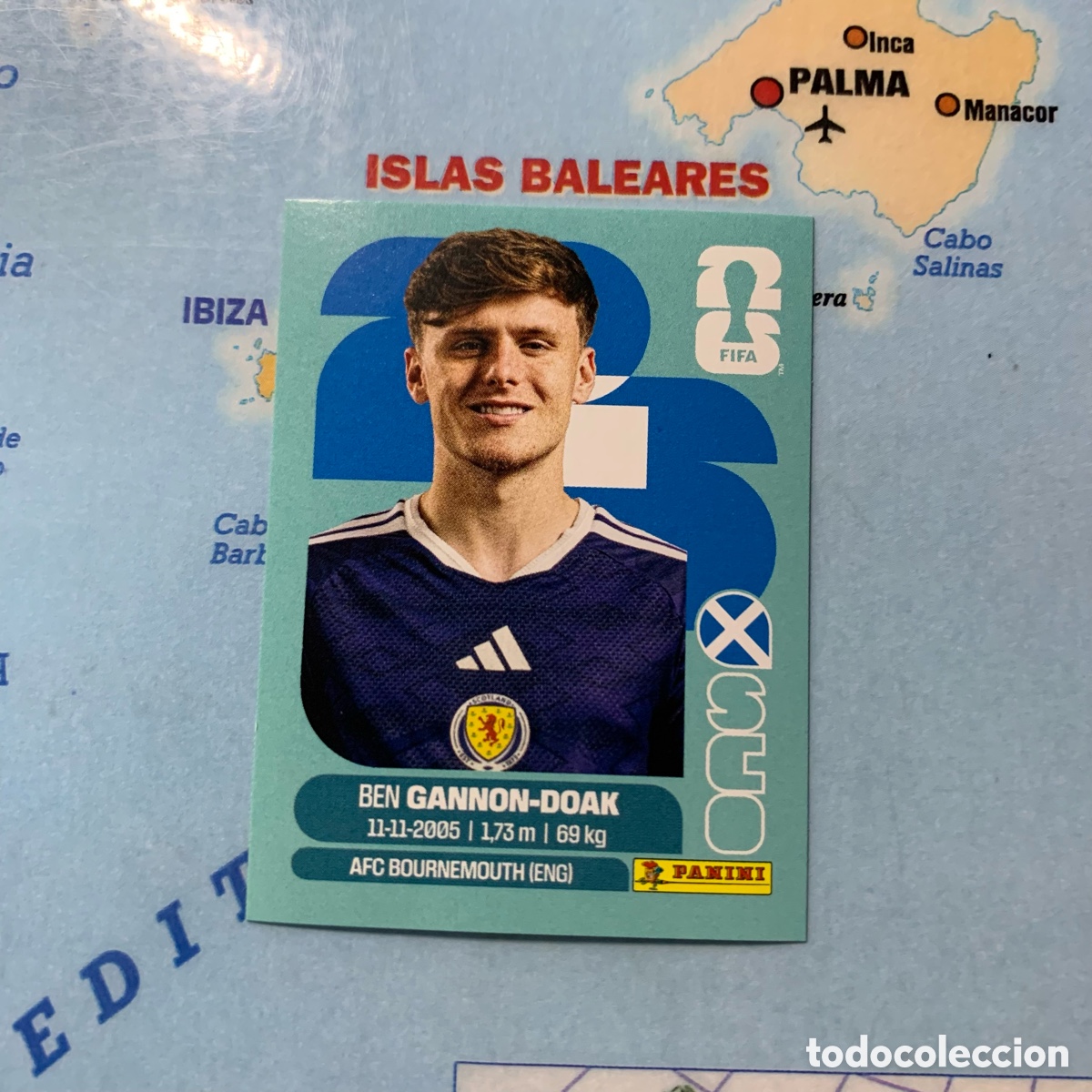 Cromos de F&uacute;tbol: Escocia n&uacute;mero 20 cromo panini Mundial Fifa World Cup 2026