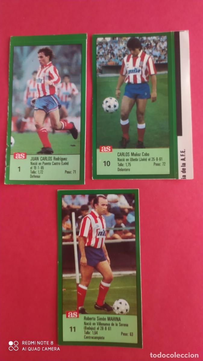 Cromos de F&uacute;tbol: ATLETICO DE MADRID 11 MARINA AS 1988 1989 -88 89 , A2