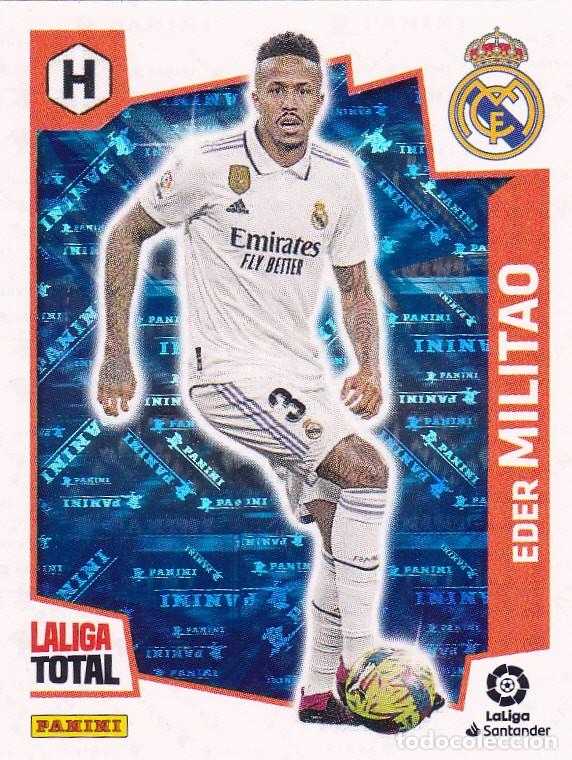 Cromos de F&uacute;tbol: LALIGA TOTAL 2022-23 * MILITAO N&ordm; 456 HEROES * NUEVO DE SOBRE (A-8)