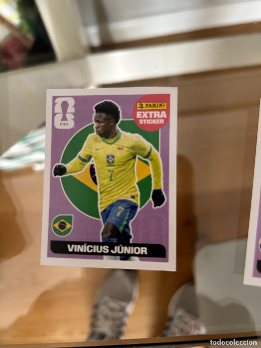 Cromos de Futebol: vinicius sticker lila nuevo