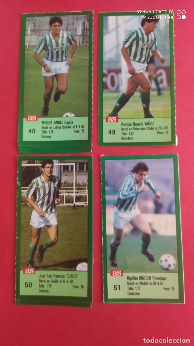 Cromos de F&uacute;tbol: BETIS 49 YA&Ntilde;EZ AS 1988 1989 -88 89 , A2