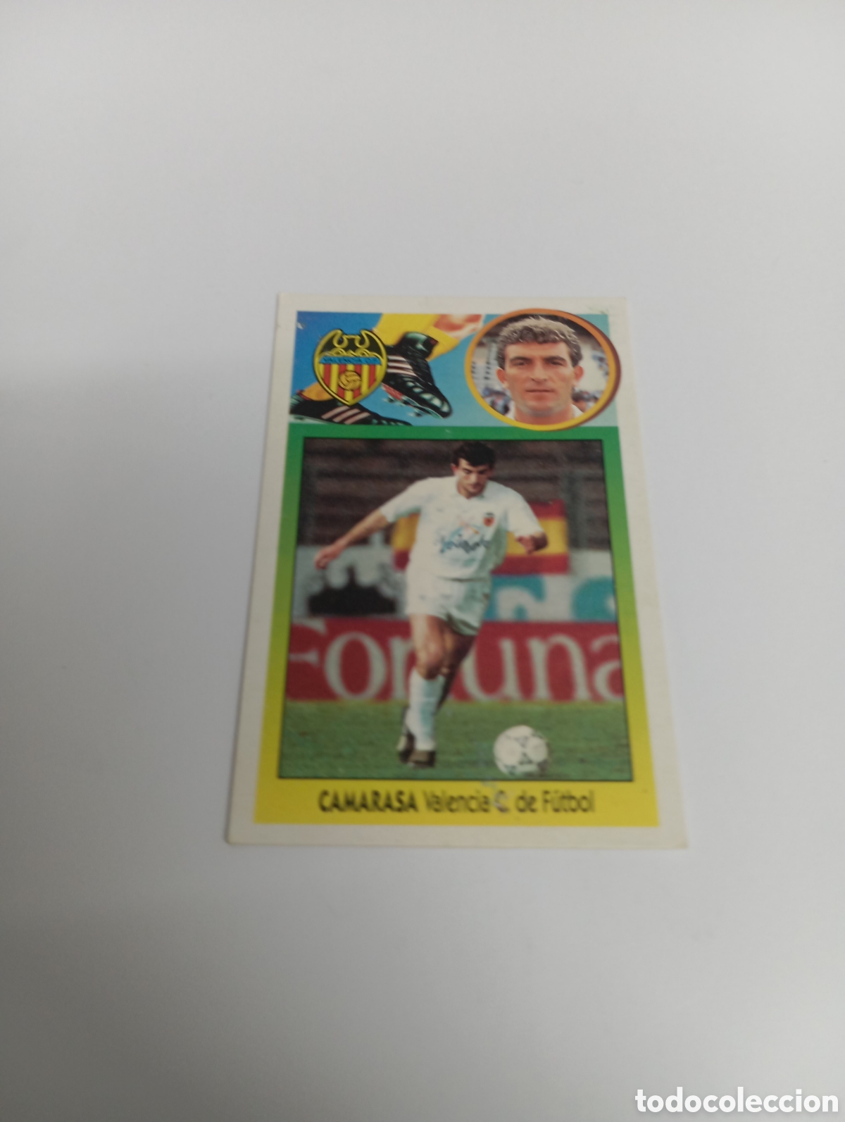 Cromos de F&uacute;tbol: CAMARASA Valencia Liga Este 1993 1994 CART&Oacute;N Panini 93 94 RECUPERADO