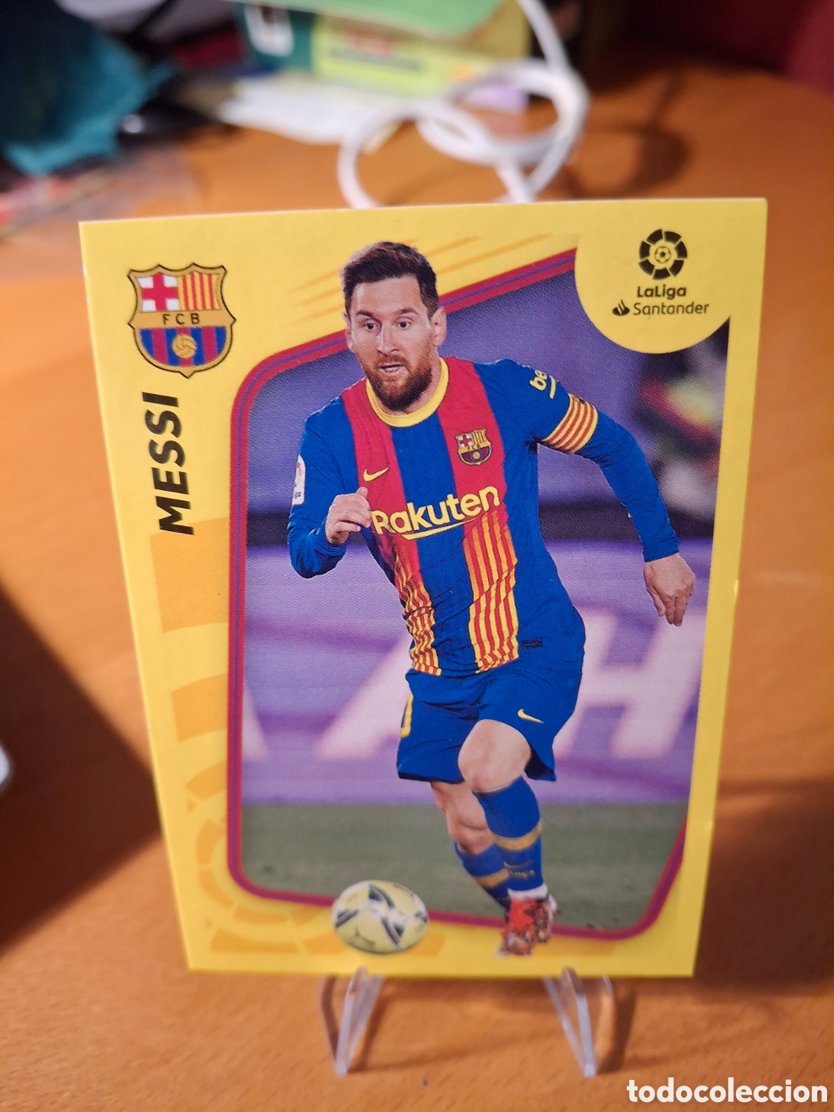 Fu&szlig;ball-Sticker: Messi. Liga ESTE 2021 2022