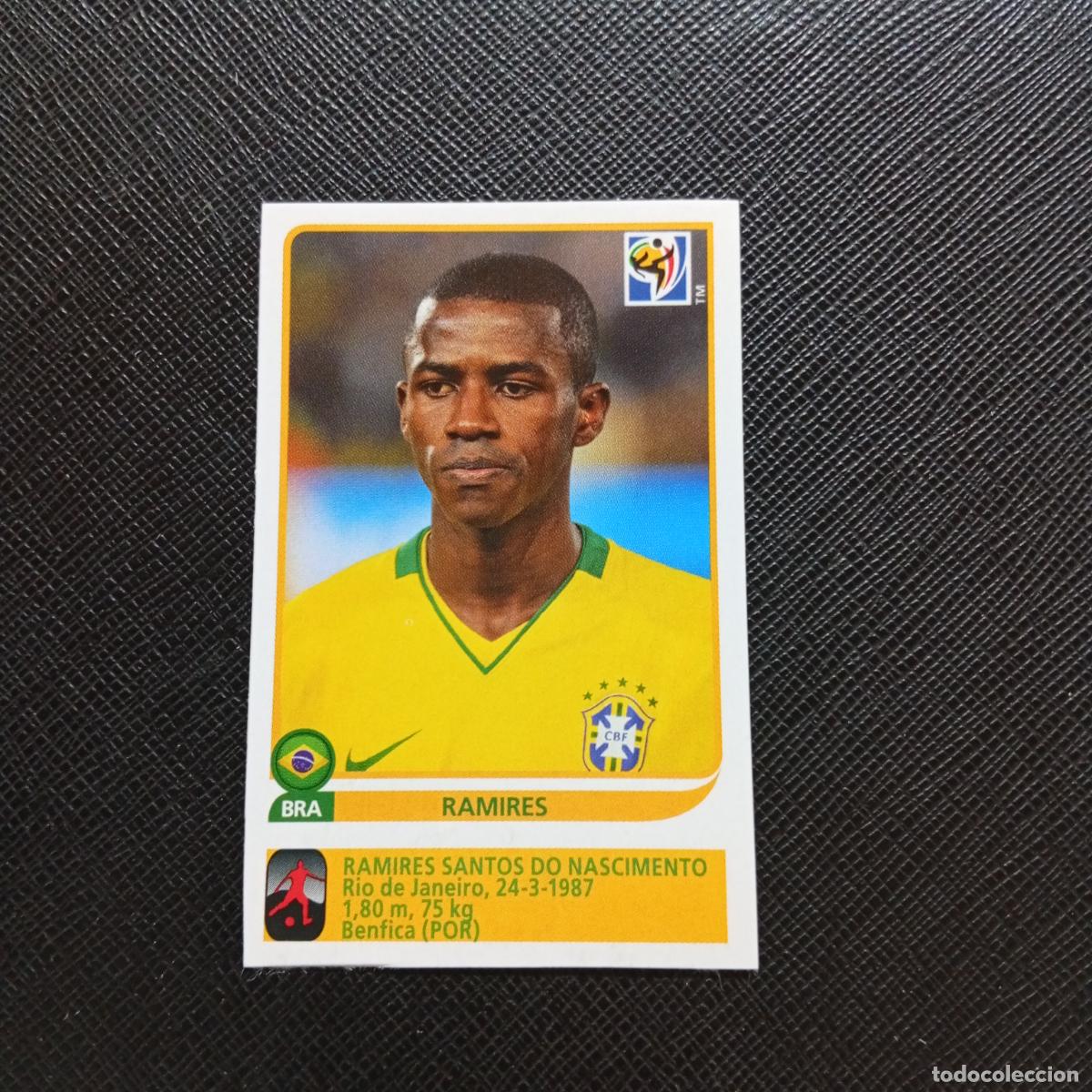 Cartes &agrave; collectionner de Football: 494 RAMIRES BRASIL PANINI EXTRA 2010 SOUTH AFRICA MUNDIAL 10 - SIN PEGAR - A110 PG172