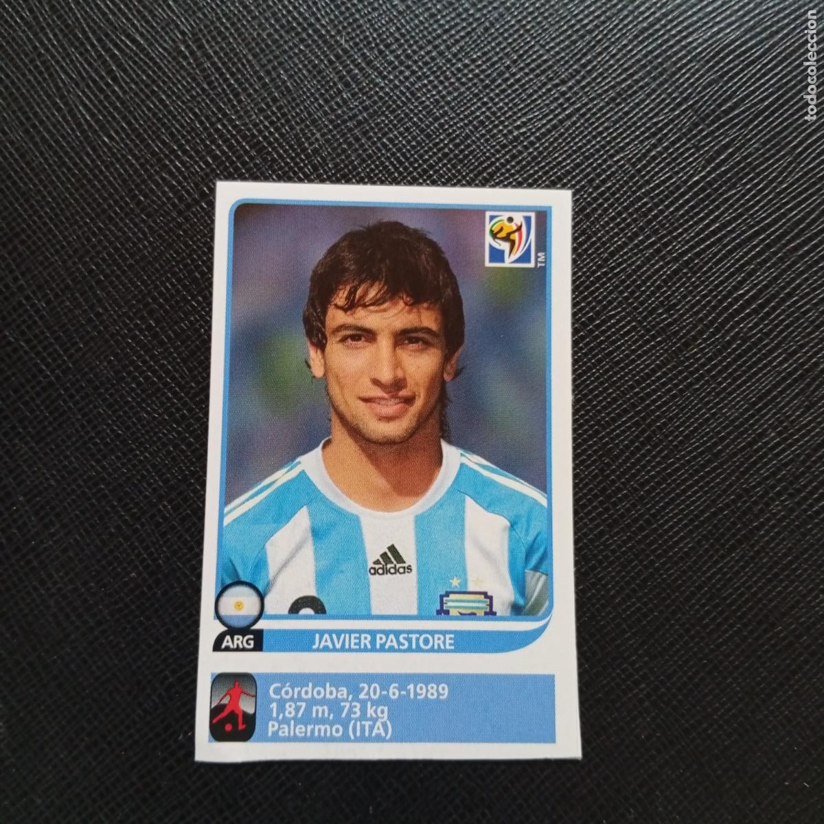 Cartes &agrave; collectionner de Football: 115 JAVIER PASTORE ARGENTINA PANINI EXTRA 2010 SOUTH AFRICA MUNDIAL 10 - SIN PEGAR - A110 PG172