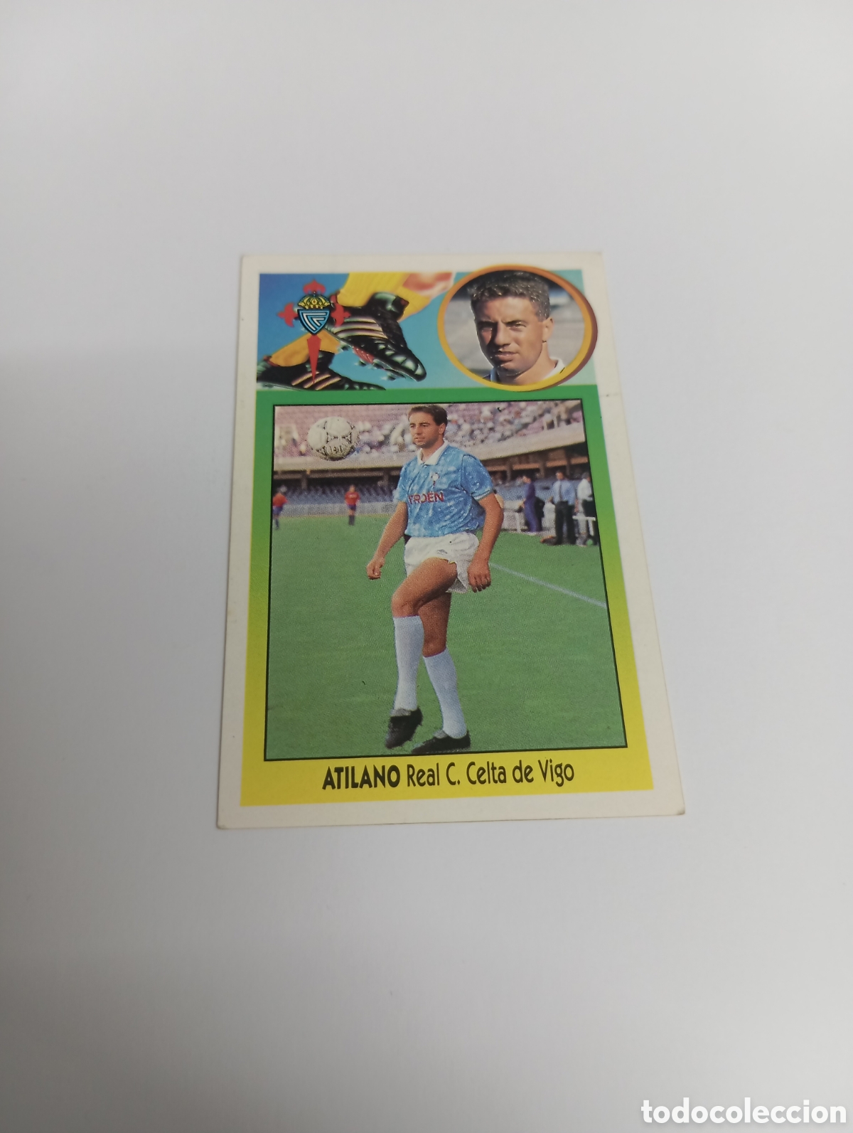 Cromos de F&uacute;tbol: ATILANO Celta de Vigo Liga Este 1993 1994 ADHESIVO Panini 93 94 NUEVO SIN PEGAR