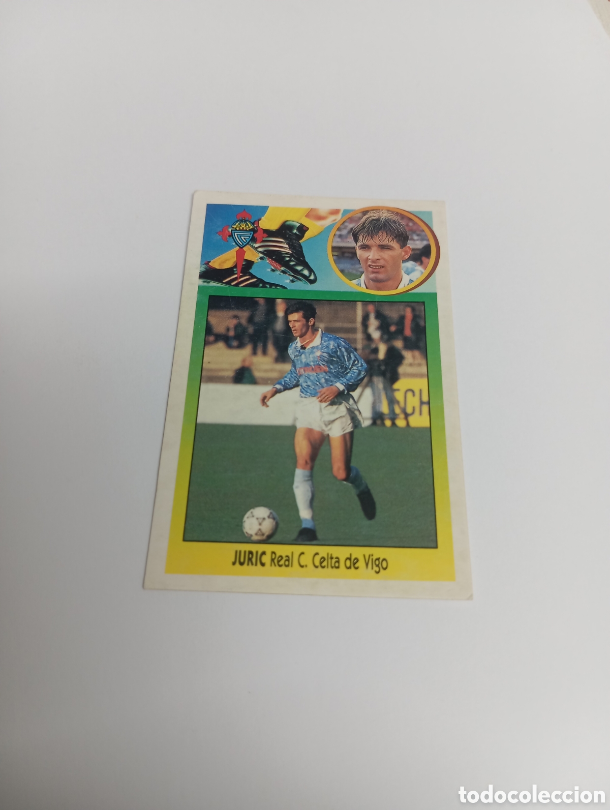 Cartes &agrave; collectionner de Football: JURIC BAJA Celta de Vigo Liga Este 1993 1994 CART&Oacute;N Panini 93 94 NUEVO SIN PEGAR