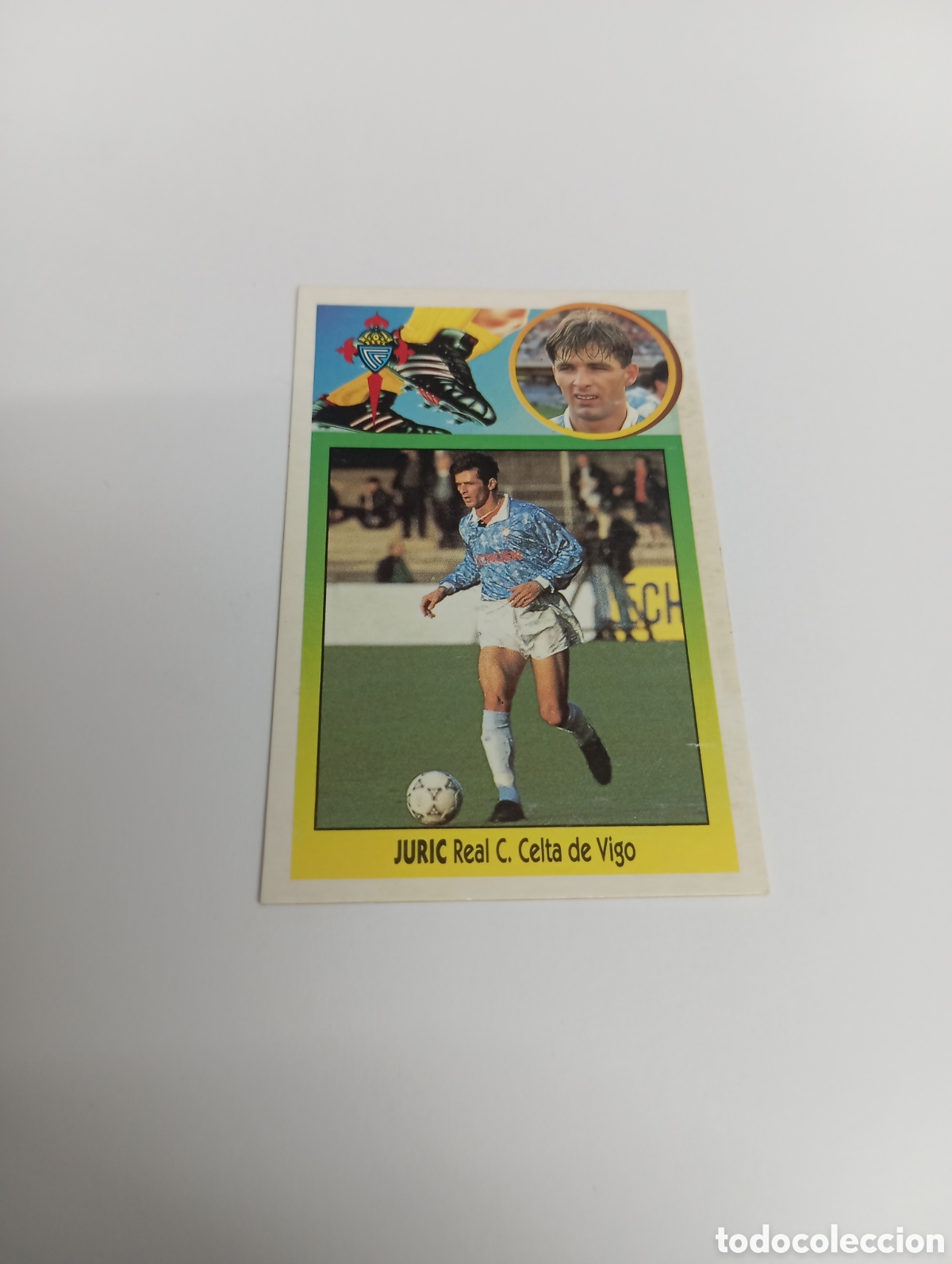 Cartes &agrave; collectionner de Football: JURIC BAJA Celta de Vigo Liga Este 1993 1994 CART&Oacute;N Panini 93 94 NUEVO SIN PEGAR