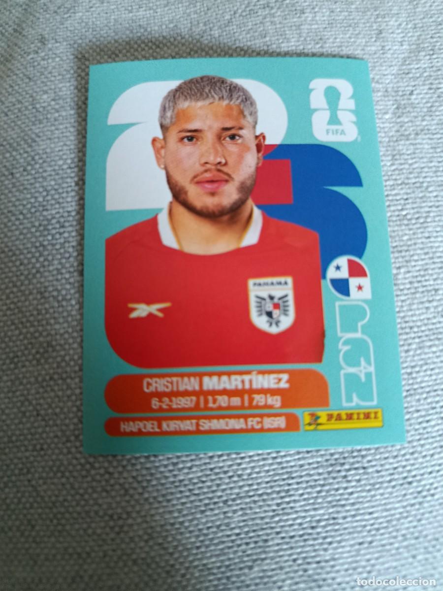 Cromos de F&uacute;tbol: Panini Mundial 2026 Estados Unidos-Mexico. 10- Mart&iacute;nez. Panam&aacute;. Nunca pegado.