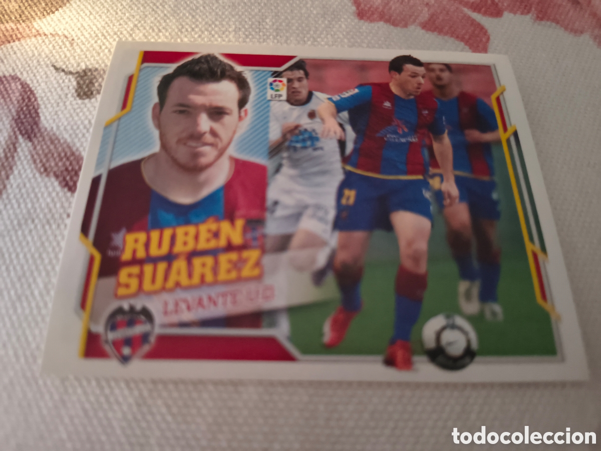 Cromos de F&uacute;tbol: 2010 11 2011 ESTE RUBEN SUAREZ, LEVANTE