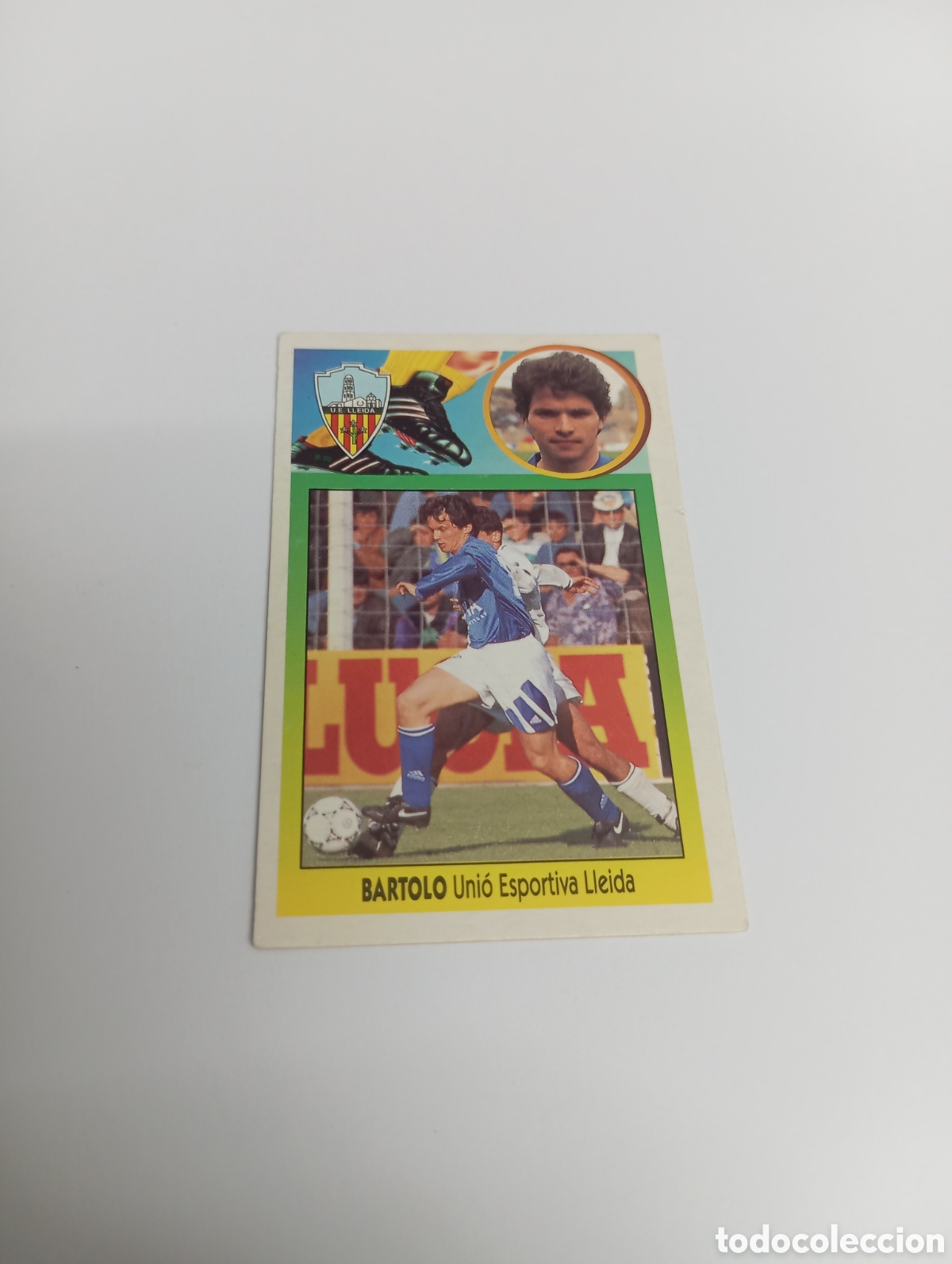 Cromos de F&uacute;tbol: BARTOLO Lleida Liga Este 1993 1994 CART&Oacute;N Panini 93 94 NUEVO NUNCA PEGADO