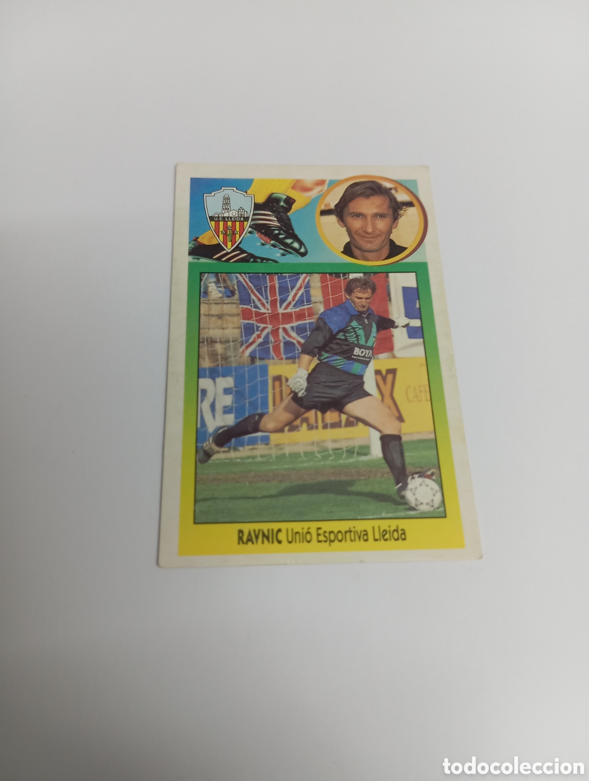 Cromos de F&uacute;tbol: RAVNIC Lleida Liga Este 1993 1994 CART&Oacute;N Panini 93 94 NUEVO NUNCA PEGADO