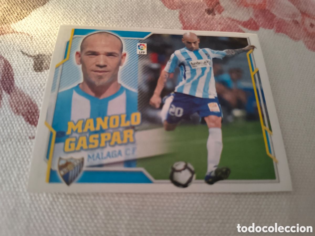 Fu&szlig;ball-Sticker: 2010 11 2011 ESTE MANOLO GASPAR, MALAGA