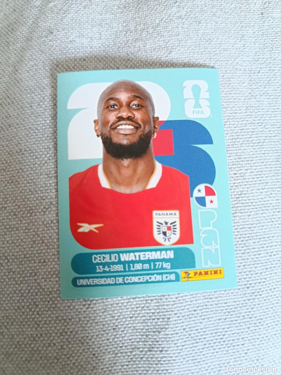 Cromos de F&uacute;tbol: Panini Mundial 2026 Estados Unidos-Mexico. 18- Waterman. Panam&aacute;. Nunca pegado.