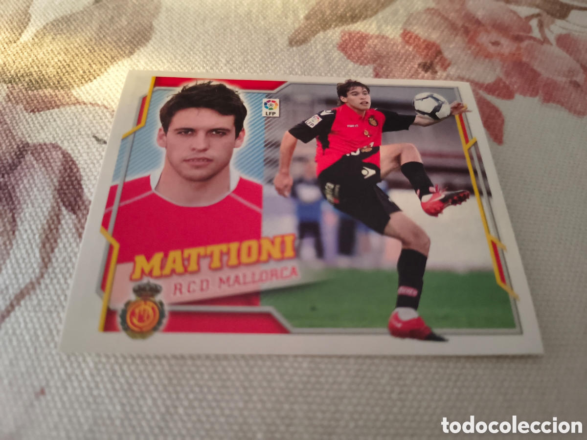 Fu&szlig;ball-Sticker: 2010 11 2011 ESTE MATTIONI, MALLORCA, BAJA
