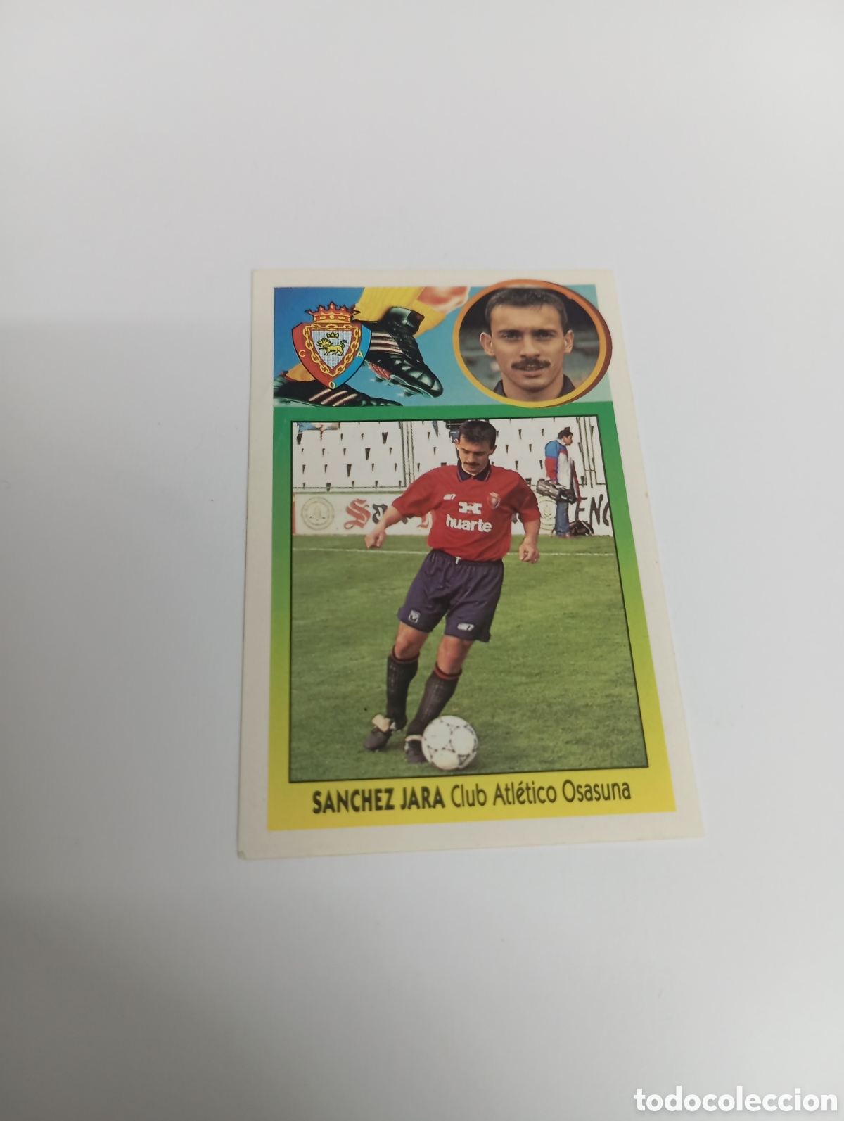 Fu&szlig;ball-Sticker: S&Aacute;NCHEZ JARA Osasuna Liga Este 1993 1994 ADHESIVO Panini 93 94 NUEVO SIN PEGAR