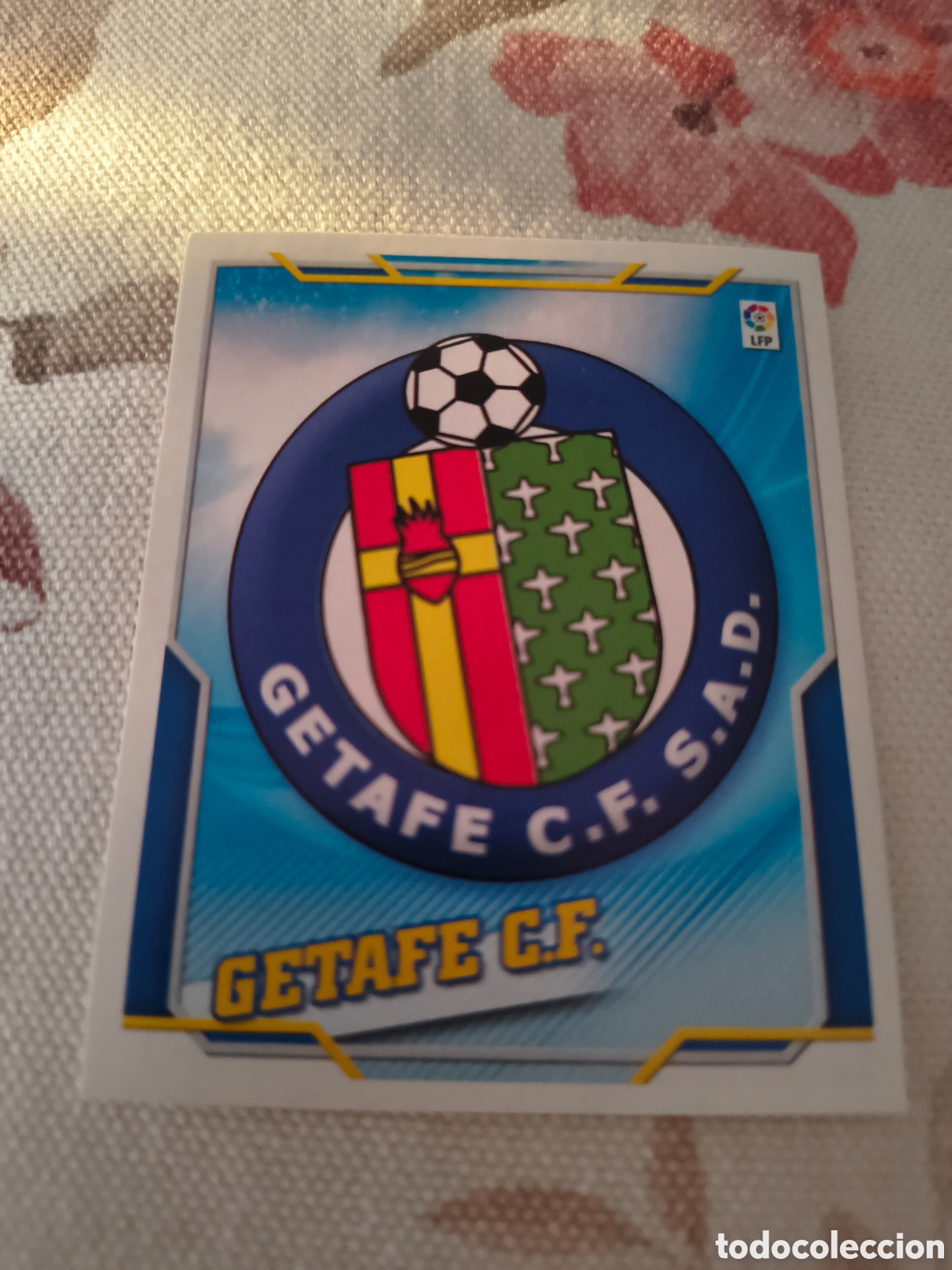 Fu&szlig;ball-Sticker: 2010 11 2011 ESTE ESCUDO GETAFE